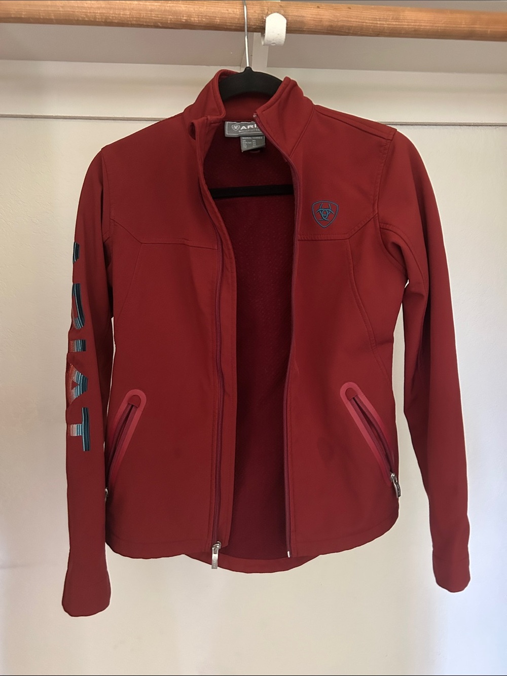 Ariat Women's Brick Red Utility Softshell Jacket